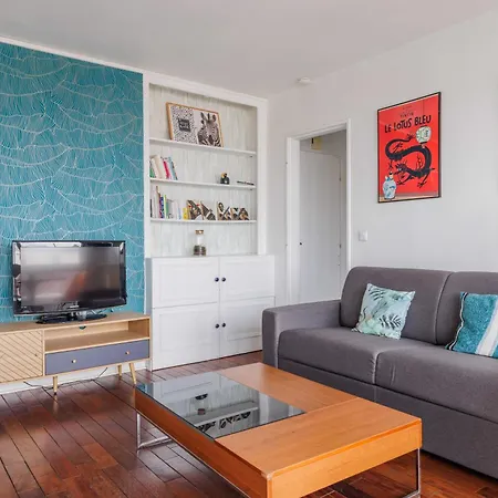 Apartment Charming With Balcony And View - 1bdr 2p - 19th Arr Paris